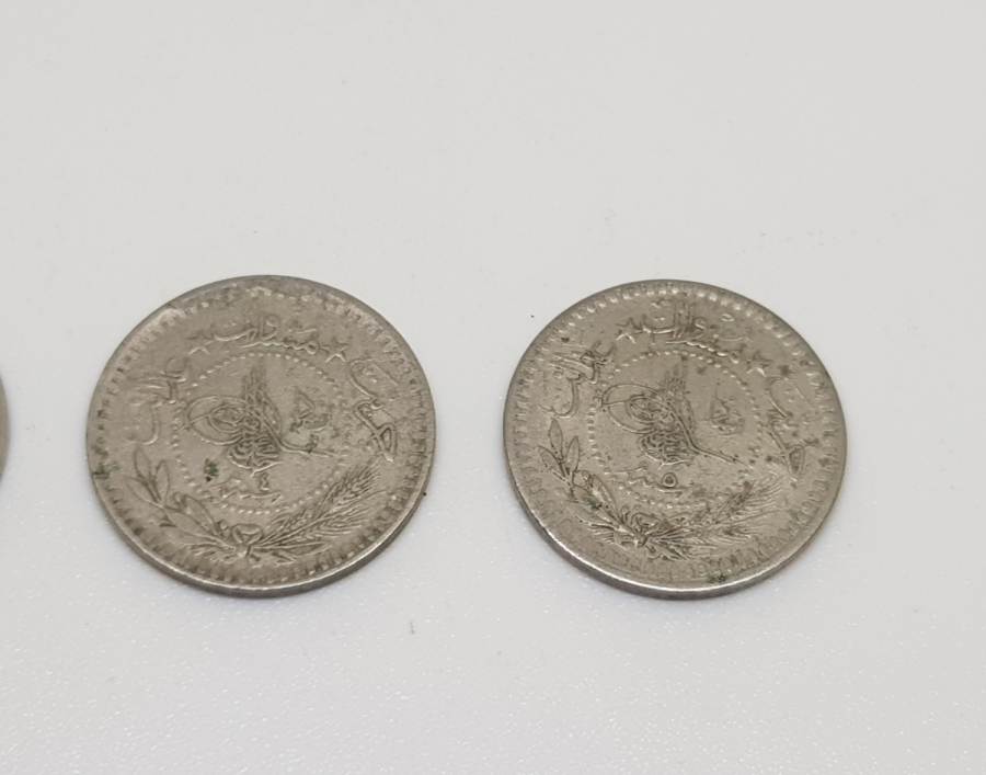 MEHMET REŞAT HAN DÖNEMİ NİKEL 5 KURUŞ LOTU