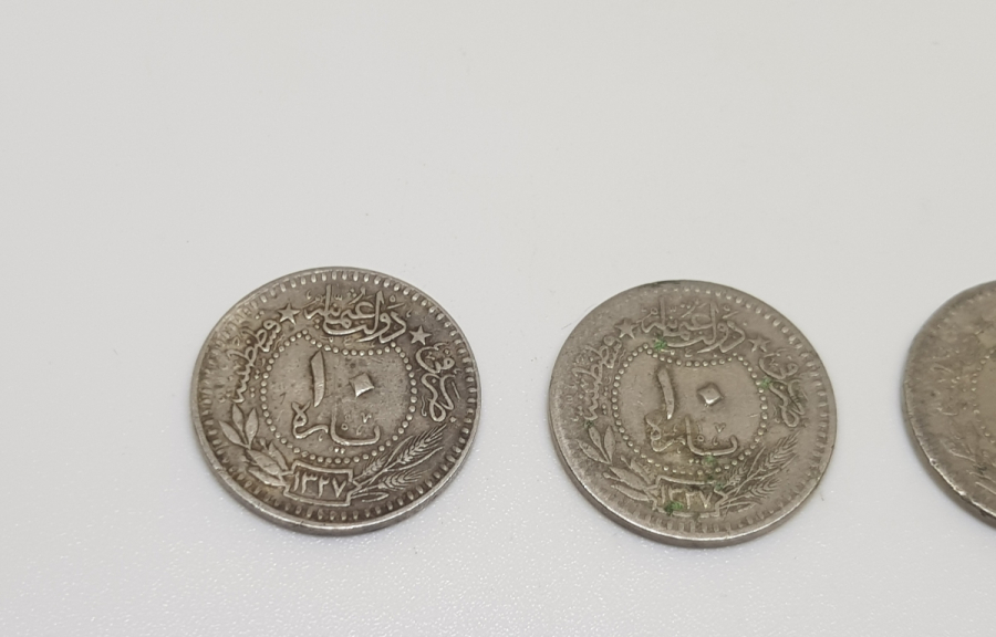 MEHMET REŞAT HAN DÖNEMİ NİKEL 10 KURUŞ LOTU