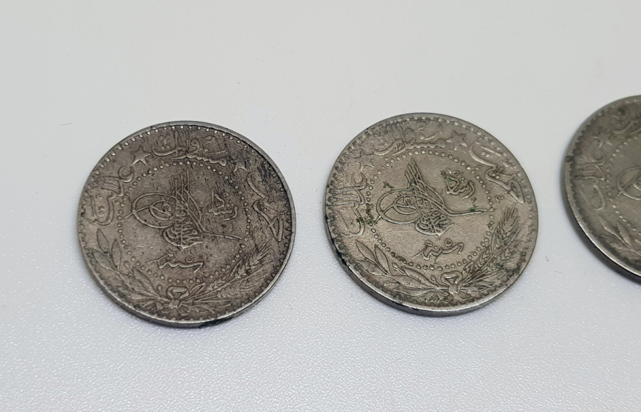 MEHMET REŞAT HAN DÖNEMİ NİKEL 20 KURUŞ LOTU