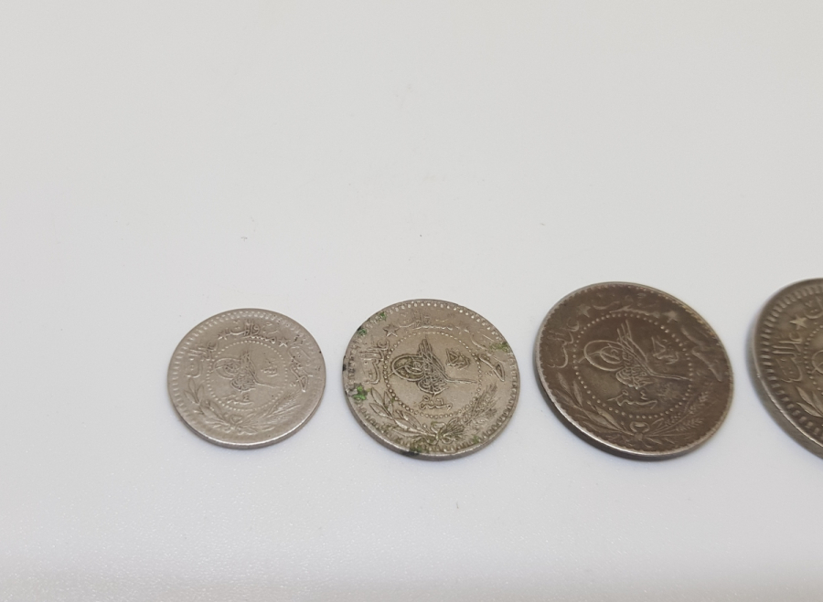 MEHMET REŞAT HAN DÖNEMİ TAM TAKIM NİKEL PARA LOTU