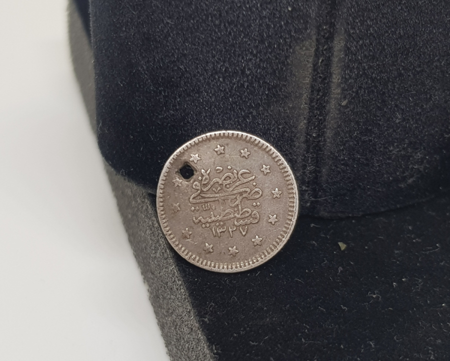 MEHMED REŞAD HAN DÖNEMİ GÜMÜŞ 1 KURUŞ