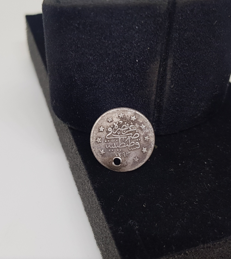 SULTAN ABDÜLHAMİD DÖNEMİ GÜMÜŞ 1 KURUŞ MECİDİYE