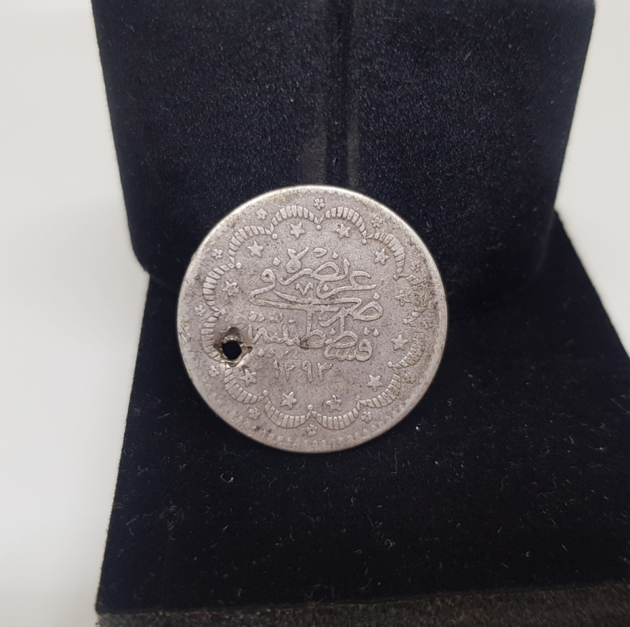 SULTAN ABDÜLHAMİD HAN DÖNEMİ GÜMÜŞ 5 KURUŞ MECİDİYE