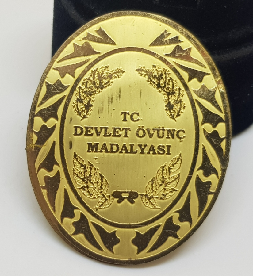 KIBRIS BARIŞ HAREKATI DÖNEMİ VERİLMİŞ ÇOK NADİR DEVLET ÖVÜNÇ MADALYASI