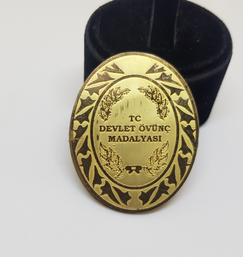 KIBRIS BARIŞ HAREKATI DÖNEMİ VERİLMİŞ ÇOK NADİR DEVLET ÖVÜNÇ MADALYASI