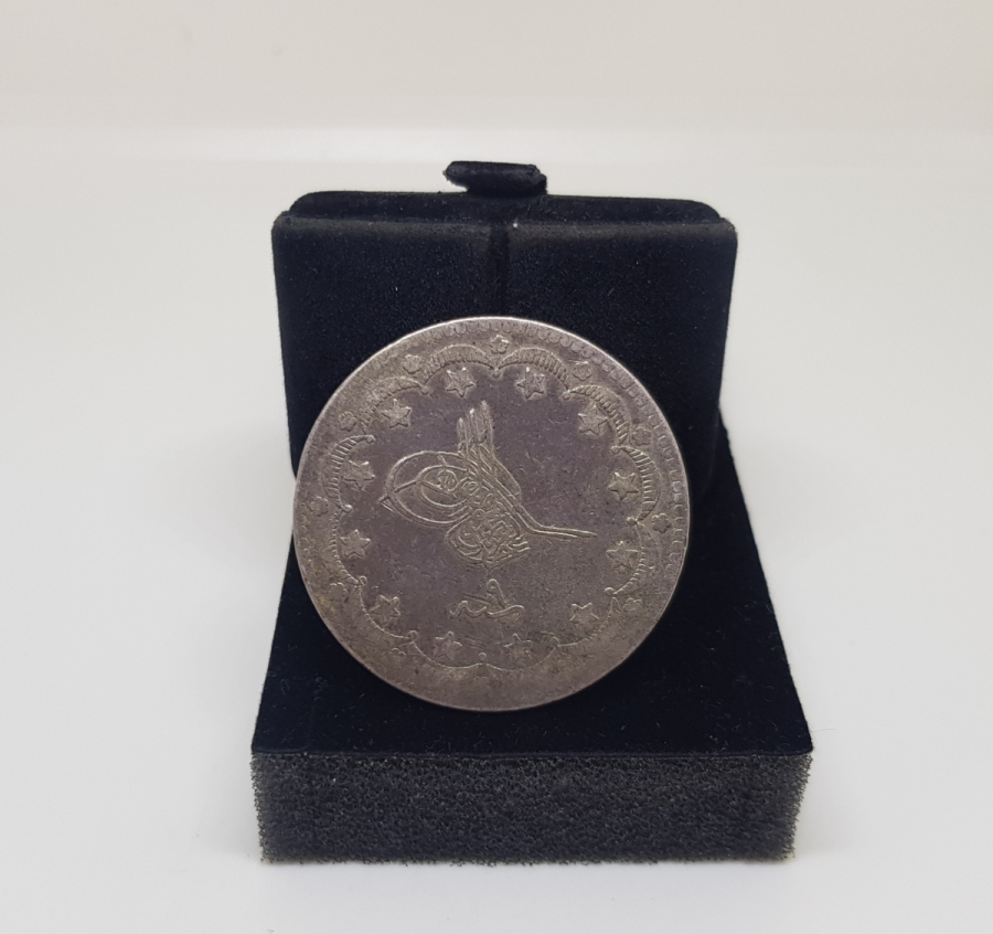 SULTAN ABDÜLAZİZ DÖNEMİ 1277/15 GÜMÜŞ 20 KURUŞ MECİDİYE PARA