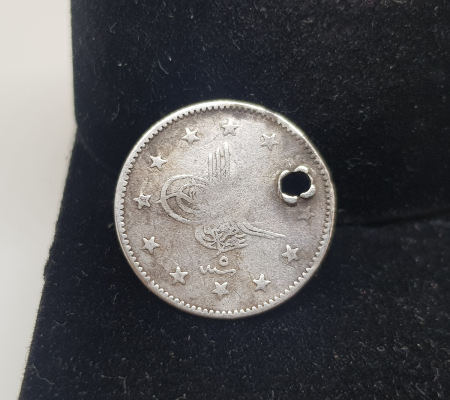 ABDÜLAZİZ HAN DÖNEMİ ÇOK NADİR GÜMÜŞ 2 KURUŞ