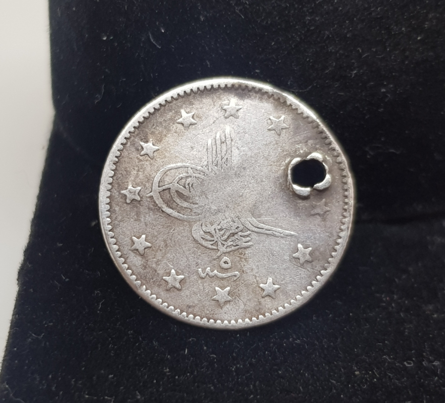 ABDÜLAZİZ HAN DÖNEMİ ÇOK NADİR GÜMÜŞ 2 KURUŞ