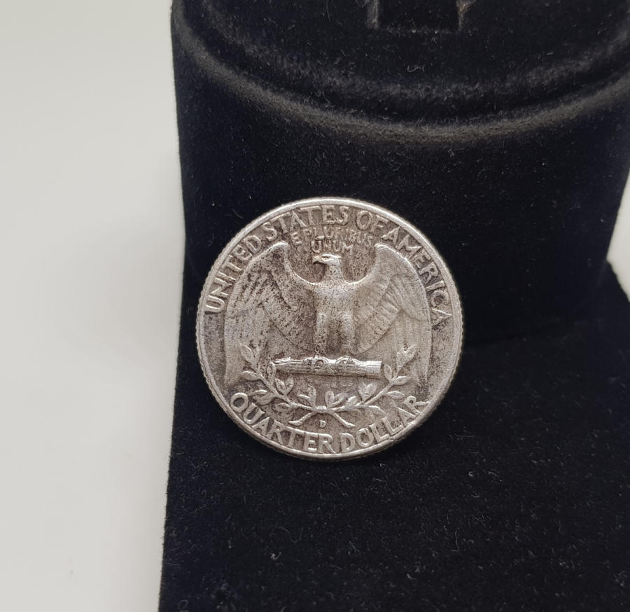 1964 YILI GÜMÜŞ ÇEYREK DOLAR