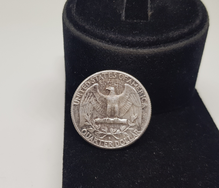 1964 YILI GÜMÜŞ ÇEYREK DOLAR