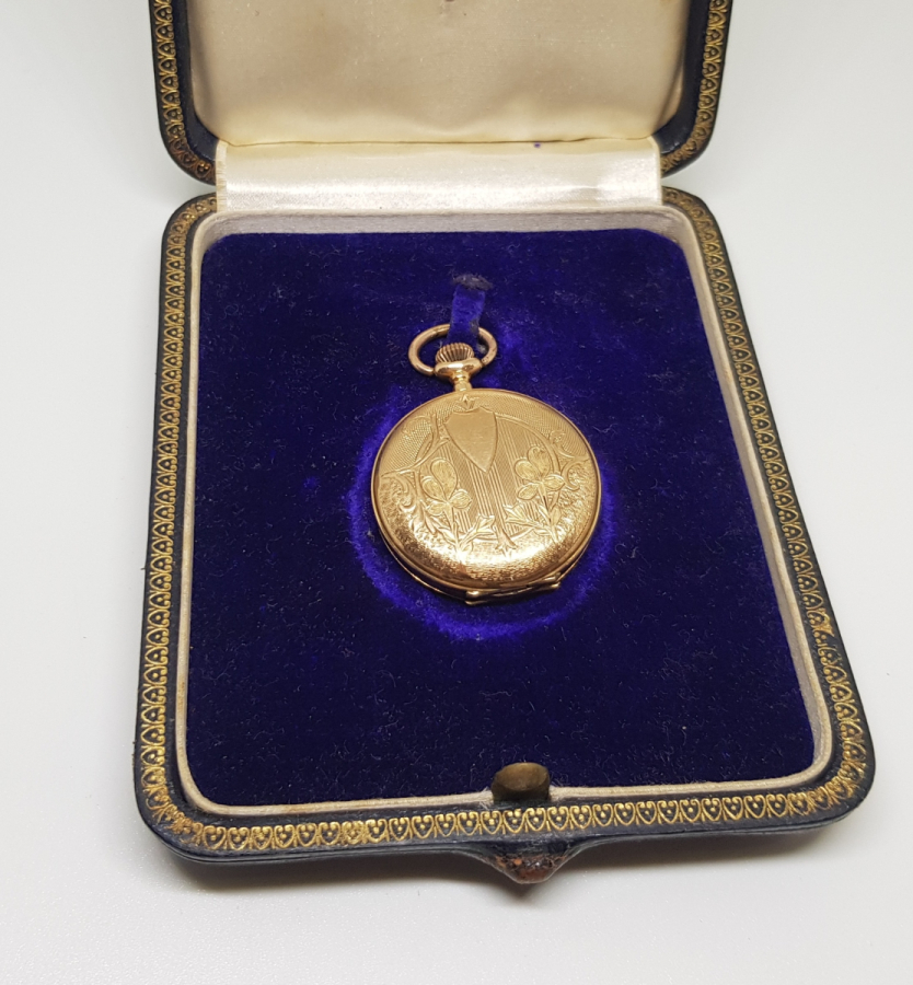 ORİJİNAL KUTUSUNDA OSMANLI DÖNEMİ ALTIN SAAT