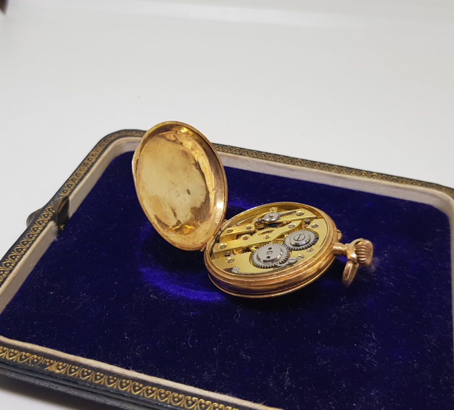 ORİJİNAL KUTUSUNDA OSMANLI DÖNEMİ ALTIN SAAT