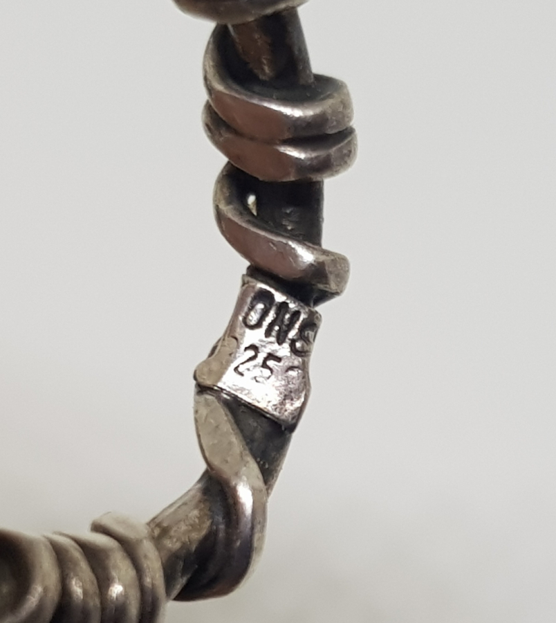 TEL FORMUNDA YAPILMIŞ ÖZEL YAPIM AMERİKAN GÜMÜŞ YÜZÜK