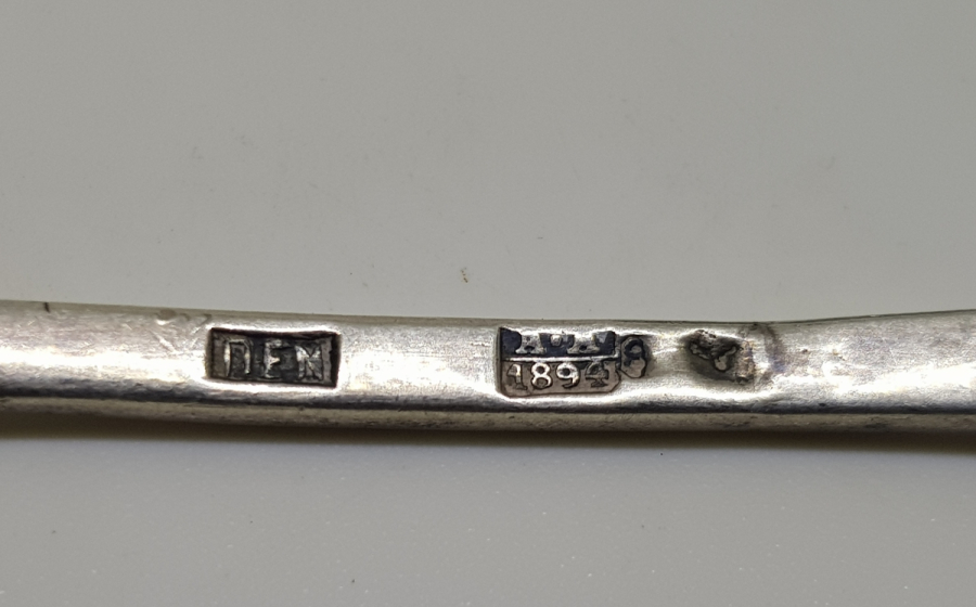 1894 TARİHLİ ÇARLIK RUSYA GÜMÜŞ KAŞIK