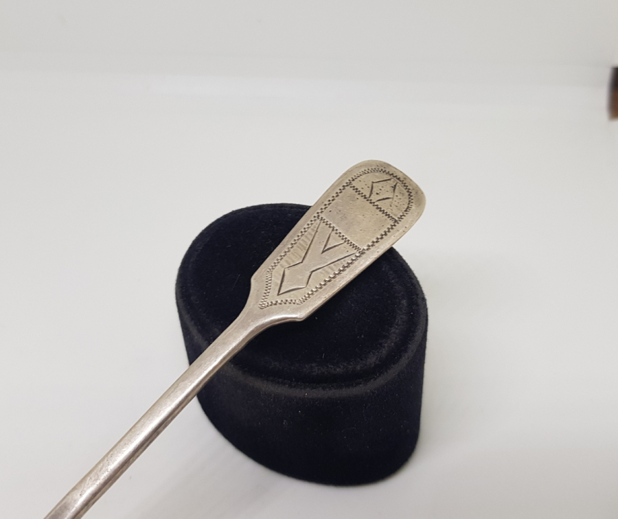 1894 TARİHLİ ÇARLIK RUSYA GÜMÜŞ KAŞIK