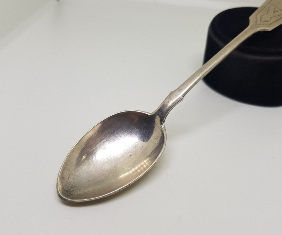 1894 TARİHLİ ÇARLIK RUSYA GÜMÜŞ KAŞIK