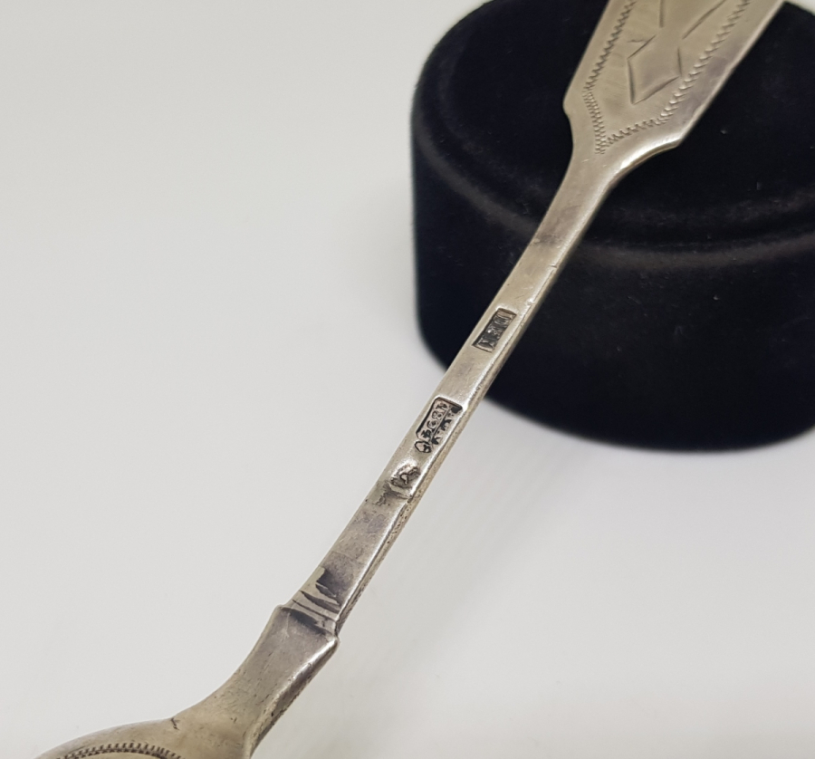 1894 TARİHLİ ÇARLIK RUSYA GÜMÜŞ KAŞIK