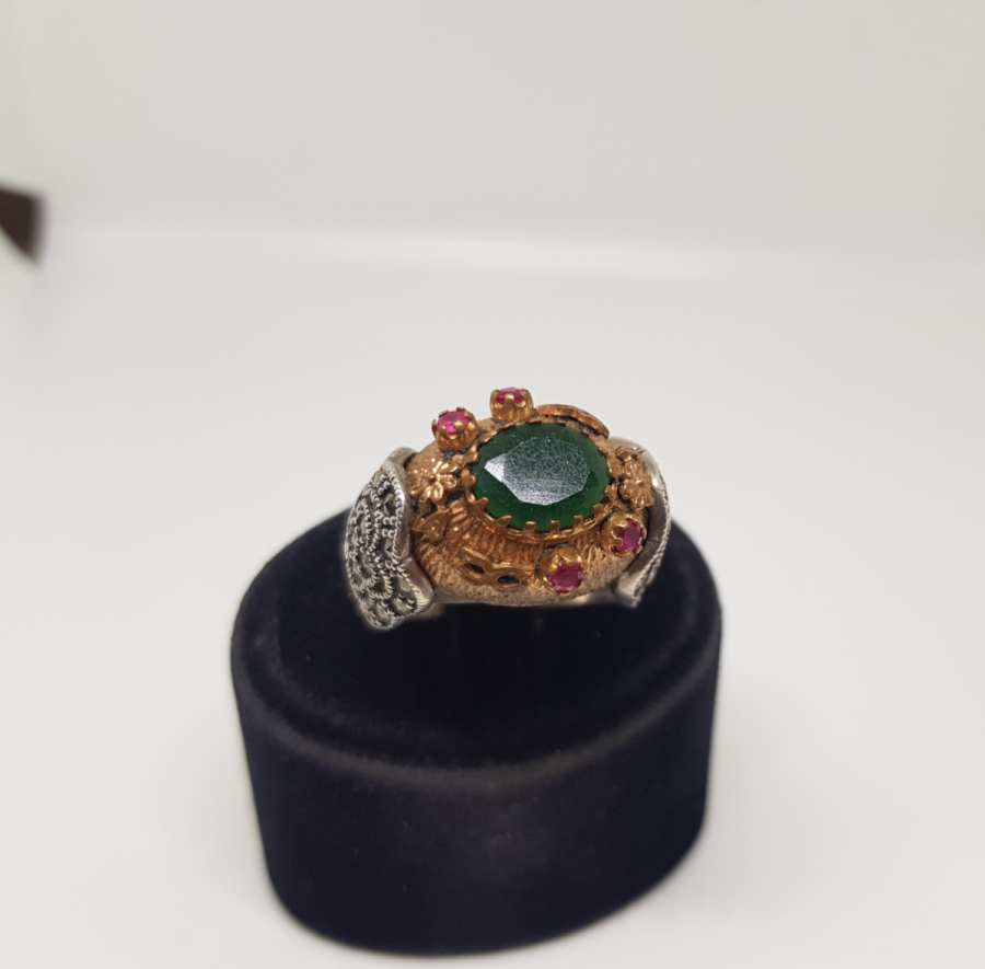 HÜRREM MODEL ÖZEL YAPIM GÜMÜŞ YÜZÜK