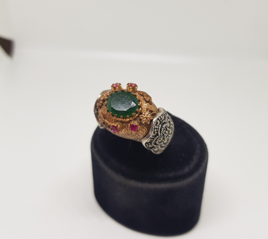 HÜRREM MODEL ÖZEL YAPIM GÜMÜŞ YÜZÜK