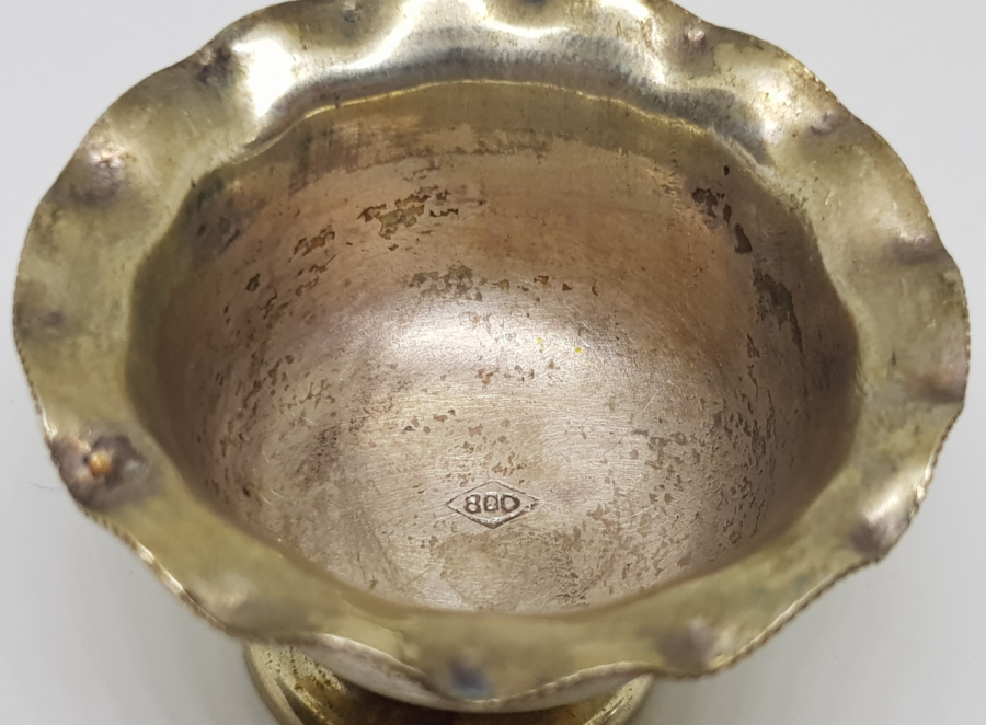 ANTİKA GÜMÜŞ KAHVE YANI LOKUMLUĞU