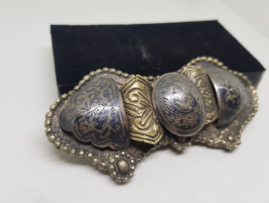 SAVATLI GÜMÜŞ OSMANLI DÖNEMİ KEMER TOKASI