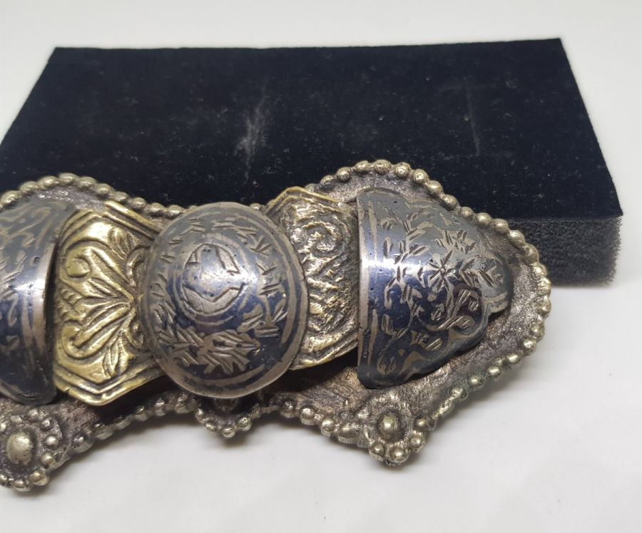 SAVATLI GÜMÜŞ OSMANLI DÖNEMİ KEMER TOKASI