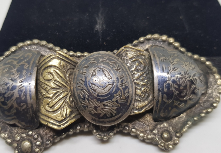 SAVATLI GÜMÜŞ OSMANLI DÖNEMİ KEMER TOKASI