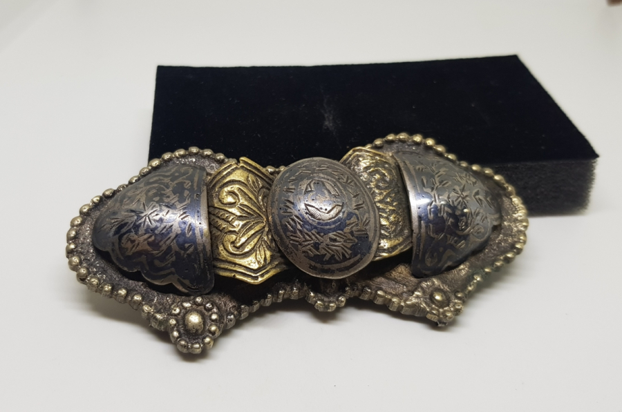 SAVATLI GÜMÜŞ OSMANLI DÖNEMİ KEMER TOKASI