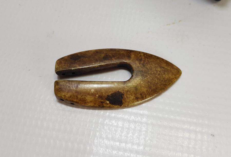 OSMANLI DÖNEMİ 1800 BAŞLARI NADİR ŞAMANİK KEMİK ÇADIR - OTAĞ TILSIMI