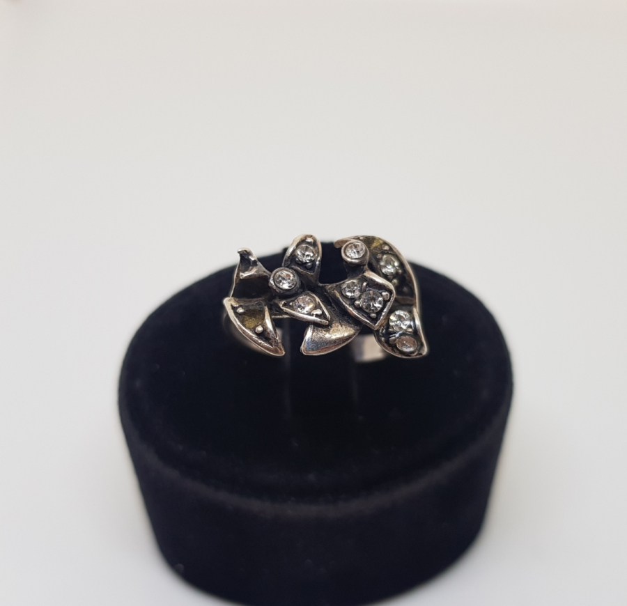 MARGAZİT TAŞLI ÖZEL YAPIM GÜMÜŞ YÜZÜK