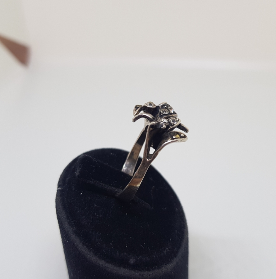 MARGAZİT TAŞLI ÖZEL YAPIM GÜMÜŞ YÜZÜK