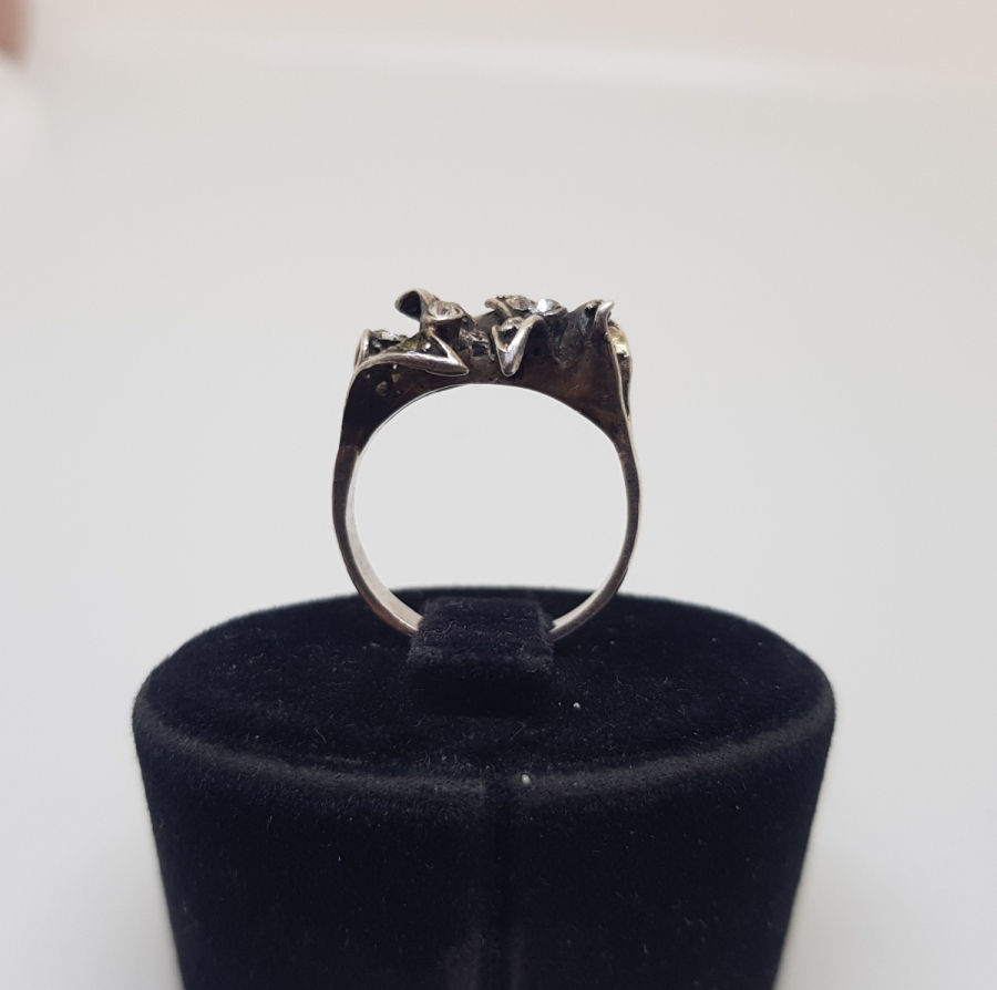 MARGAZİT TAŞLI ÖZEL YAPIM GÜMÜŞ YÜZÜK