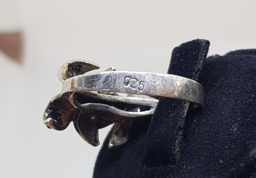 MARGAZİT TAŞLI ÖZEL YAPIM GÜMÜŞ YÜZÜK