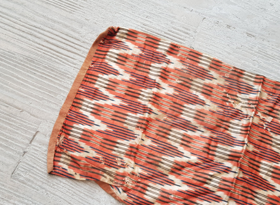 OSMANLI DÖNEMİ HEREKE YAPIMI İPEK YASTIK