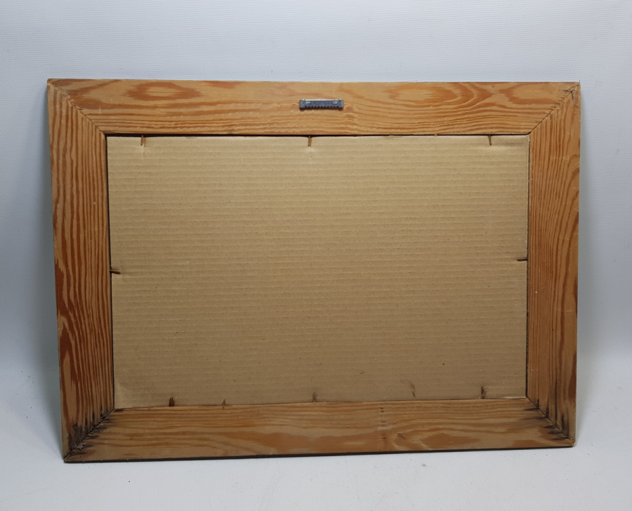 EL ÇEKME CAM ALTI ANTİKA HAT LEVHA