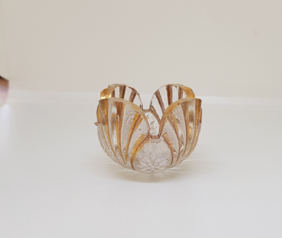 OSMANLI DÖNEMİ ÜZERİ ALTIN VARAKLI BEYKOZ İŞİ NADİR MUMLUK