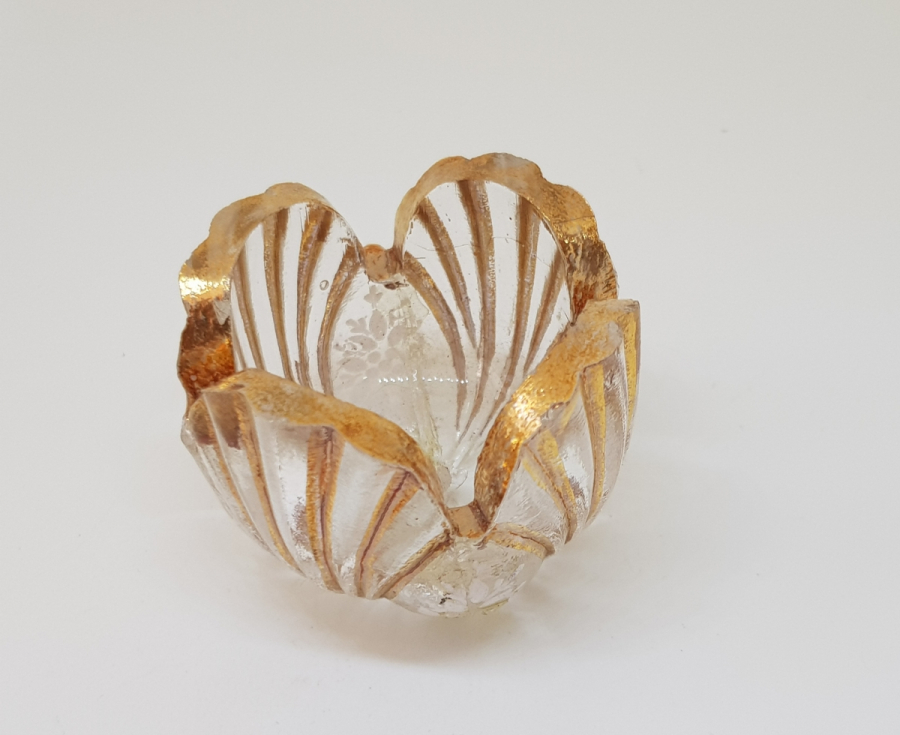 OSMANLI DÖNEMİ ÜZERİ ALTIN VARAKLI BEYKOZ İŞİ NADİR MUMLUK