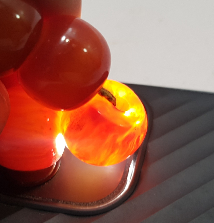 OSMANLI DÖNEMİ SIKMA KEHRİBAR TESPİH