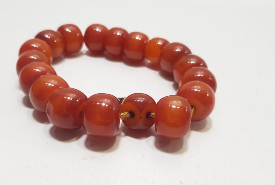 OSMANLI DÖNEMİ SIKMA KEHRİBAR TESPİH