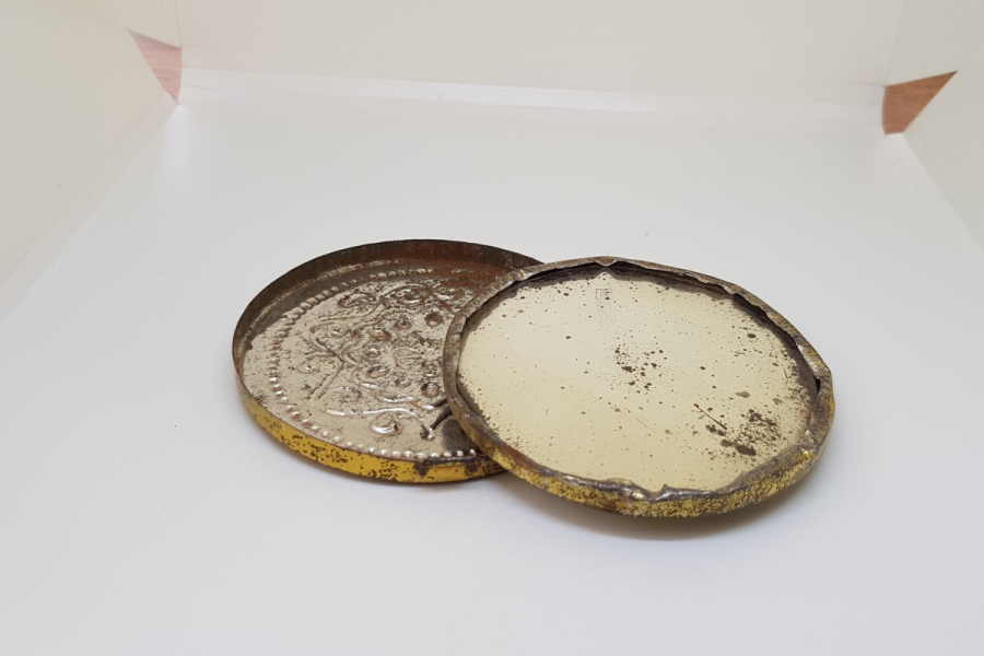 KABARTMA İŞÇİLİKL OSMANLI DÖNEMİ CEP AYNASI