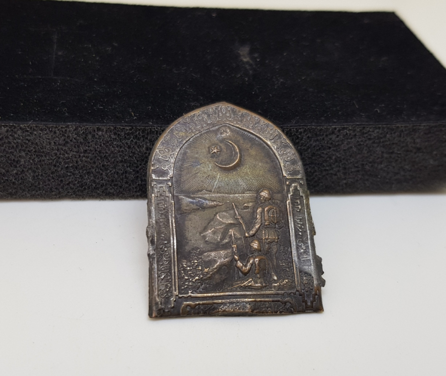 1. DÜNYA SAVAŞI DÖNEMİ NADİR ÇANAKKALE SAVAŞ HATIRASI ROZET