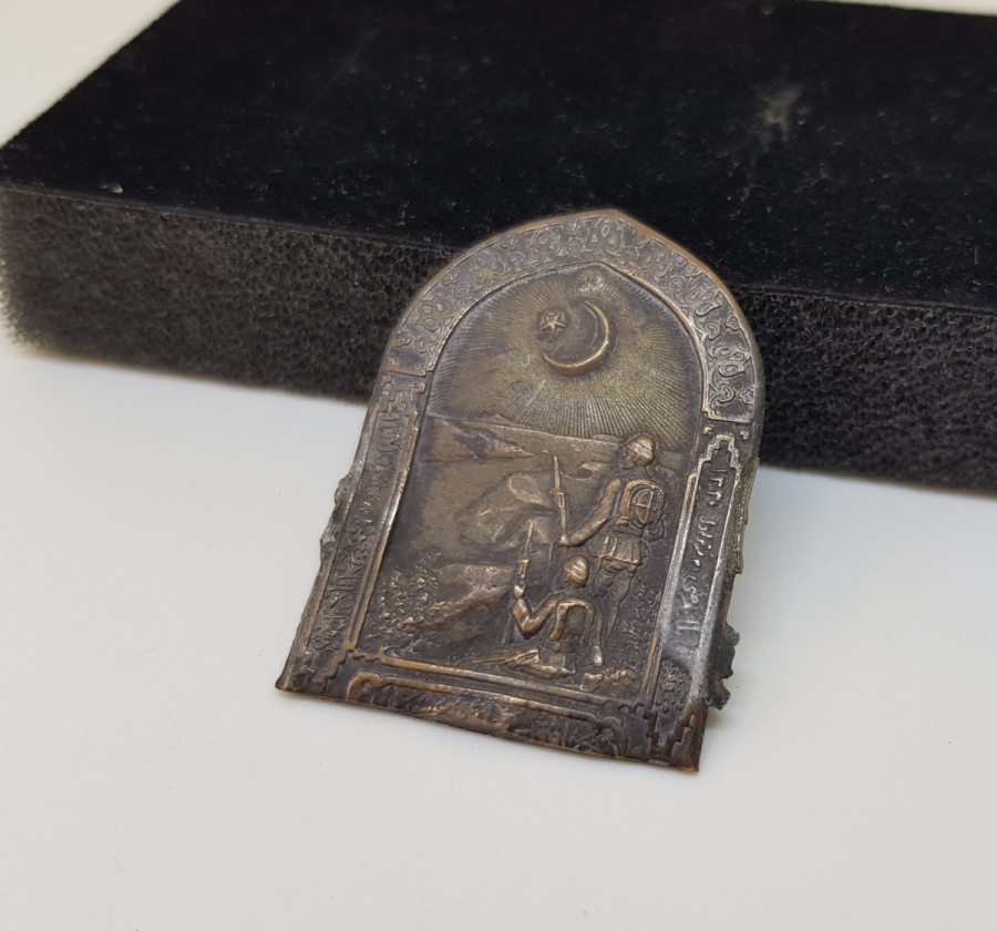 1. DÜNYA SAVAŞI DÖNEMİ NADİR ÇANAKKALE SAVAŞ HATIRASI ROZET