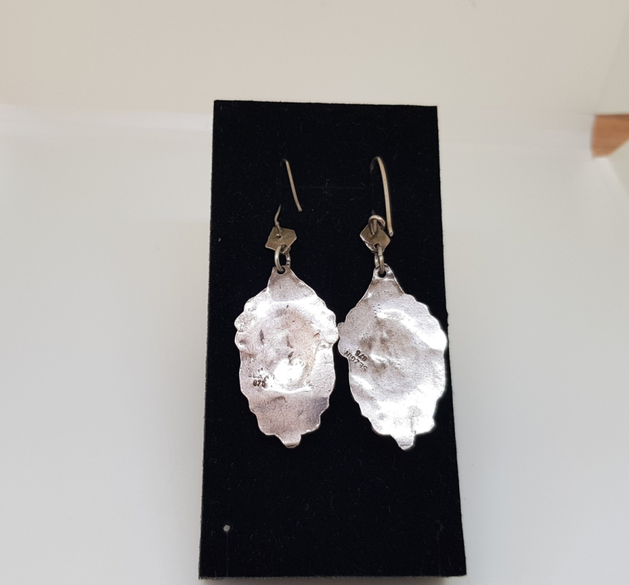 ÖZEL YAPIM BAL AKİK GÜMÜŞ 975 AYAR KÜPE