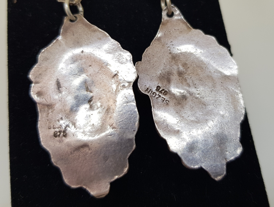 ÖZEL YAPIM BAL AKİK GÜMÜŞ 975 AYAR KÜPE