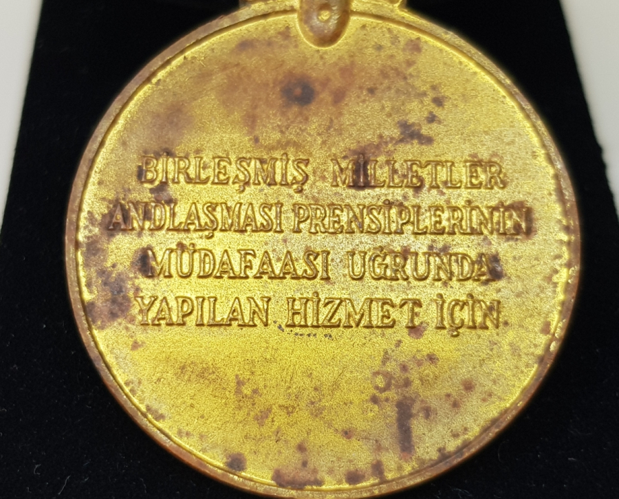 ÇİL KONDİSYONDA KORE HARBİ MADALYASI