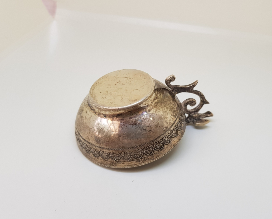 ANTİKA KUŞLU GÜMÜŞ ÇAMÇAK