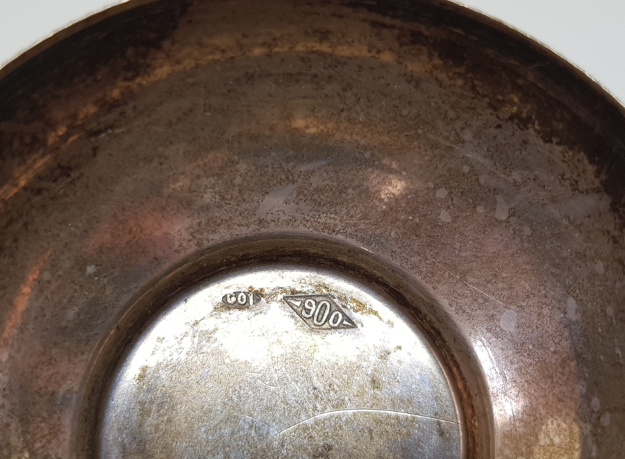 ANTİKA KUŞLU GÜMÜŞ ÇAMÇAK