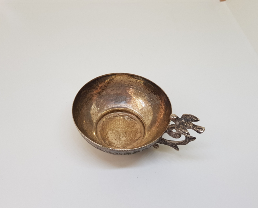 ANTİKA KUŞLU GÜMÜŞ ÇAMÇAK