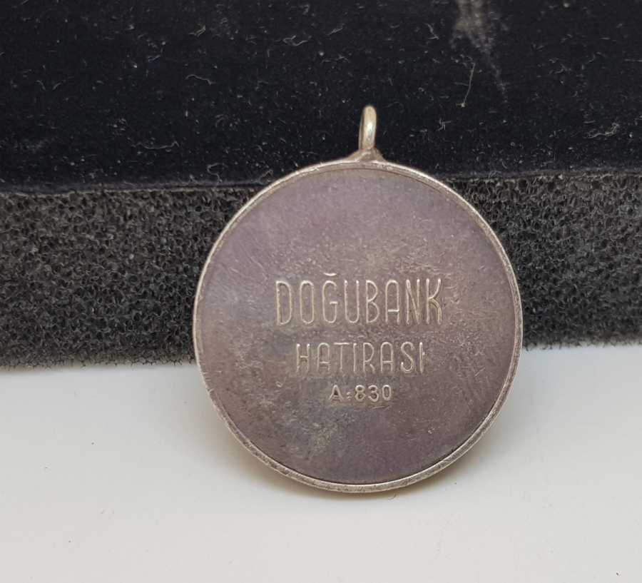 DOĞUBANK AÇILIŞI HATIRASI GÜMÜŞ MADALYON