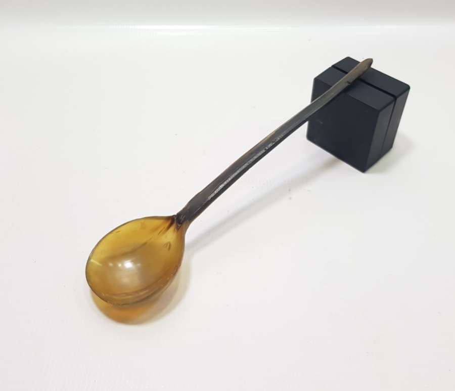 OSMANLI DÖNEMİ BOYNUZDAN MAMUL TEKKE İŞİ HOŞAF KAŞIĞI